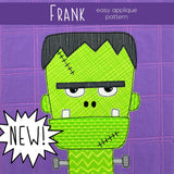 Frank Monster Applique Pattern