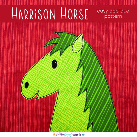 Harrison Horse/Ursula Unicorn Applique Pattern