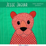 Jesse Jaguar Applique Pattern