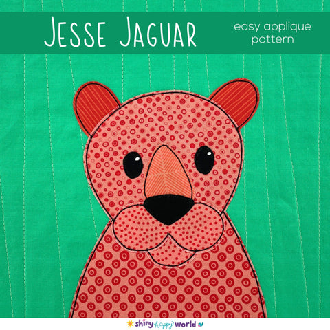 Jesse Jaguar Applique Pattern