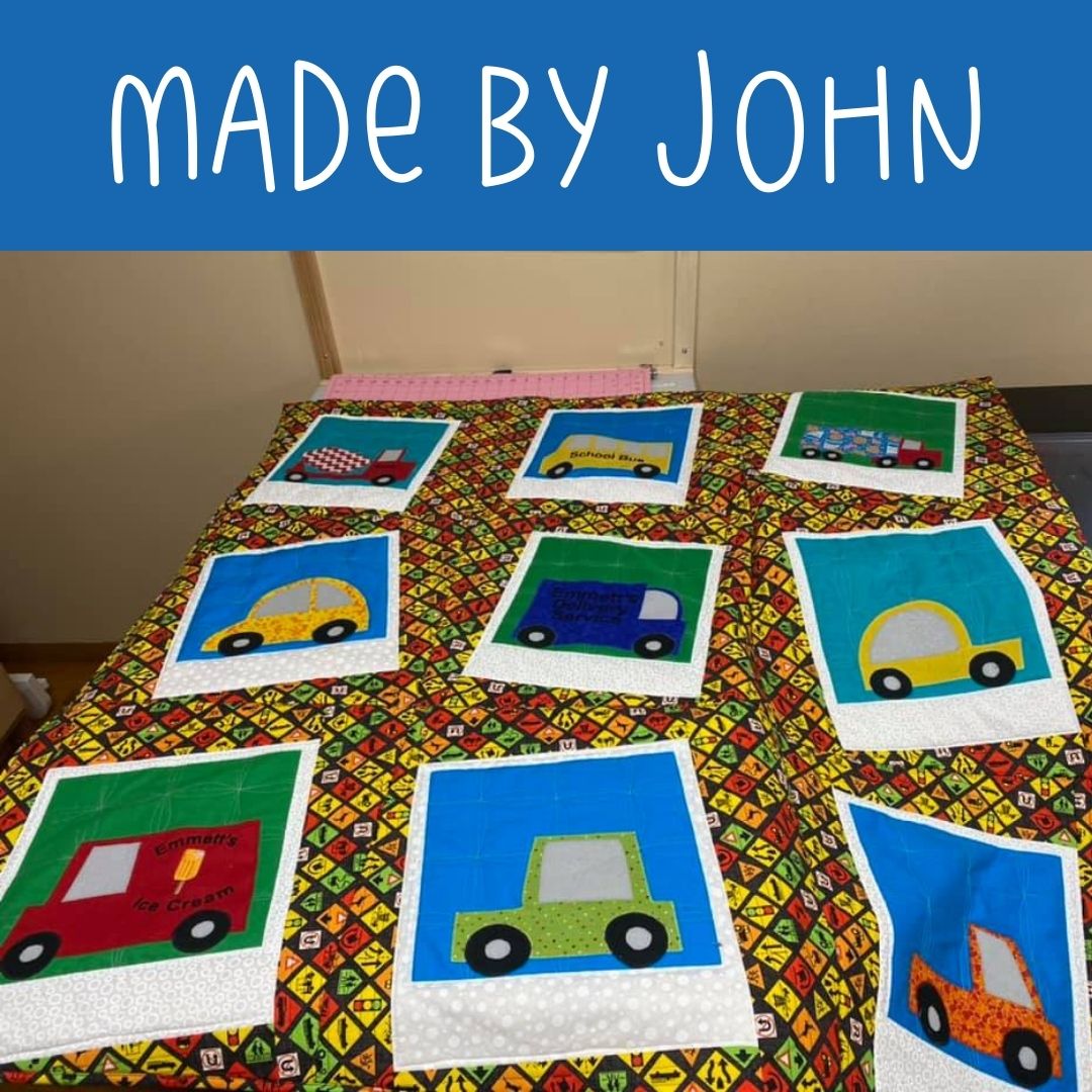 Beep! Beep! Cars and Trucks Quilt Pattern