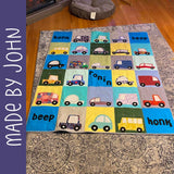 Beep! Beep! Cars and Trucks Quilt Pattern