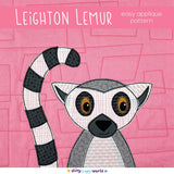 Leighton Lemur Applique Pattern