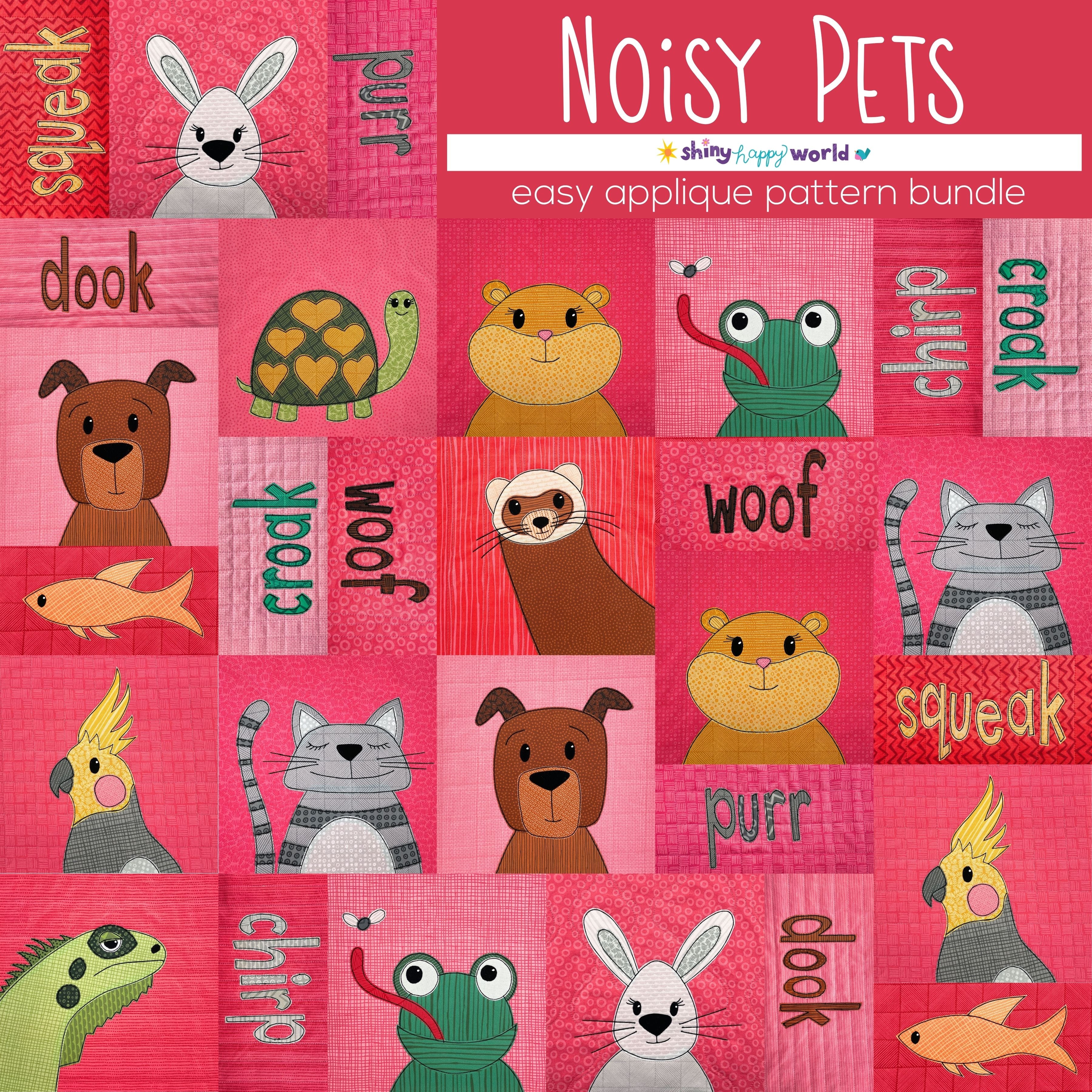 Darcy Dog Applique Pattern