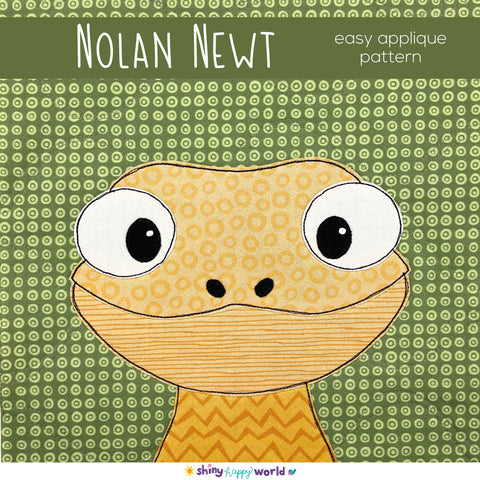 Nolan Newt Applique Pattern