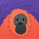 Oodles Orangutan Applique Pattern