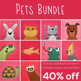 Brette Bunny applique pattern