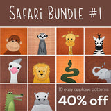 Eloise the Emu Applique Pattern