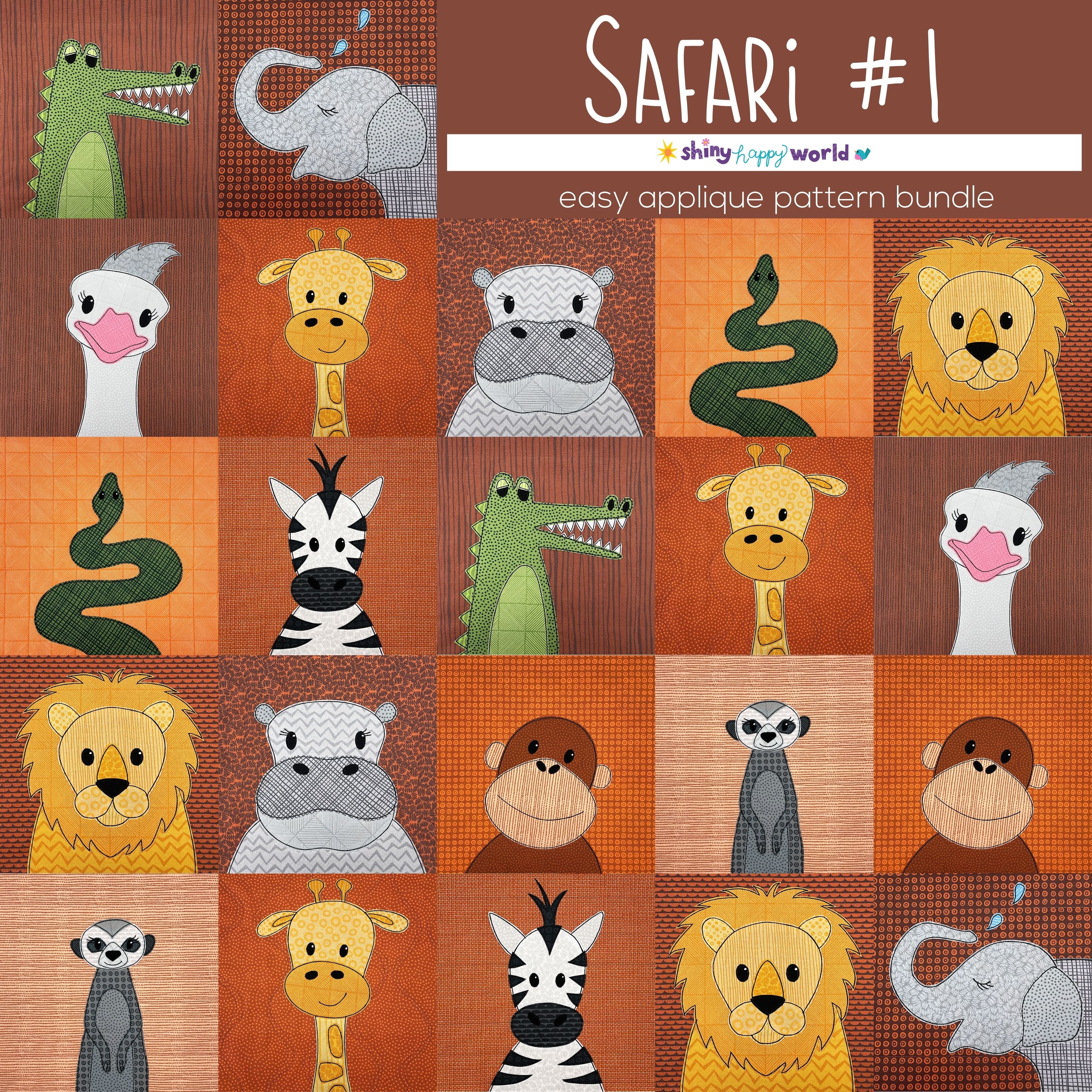 Sawyer Snake Applique Pattern