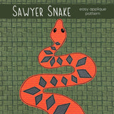 Sawyer Snake Applique Pattern