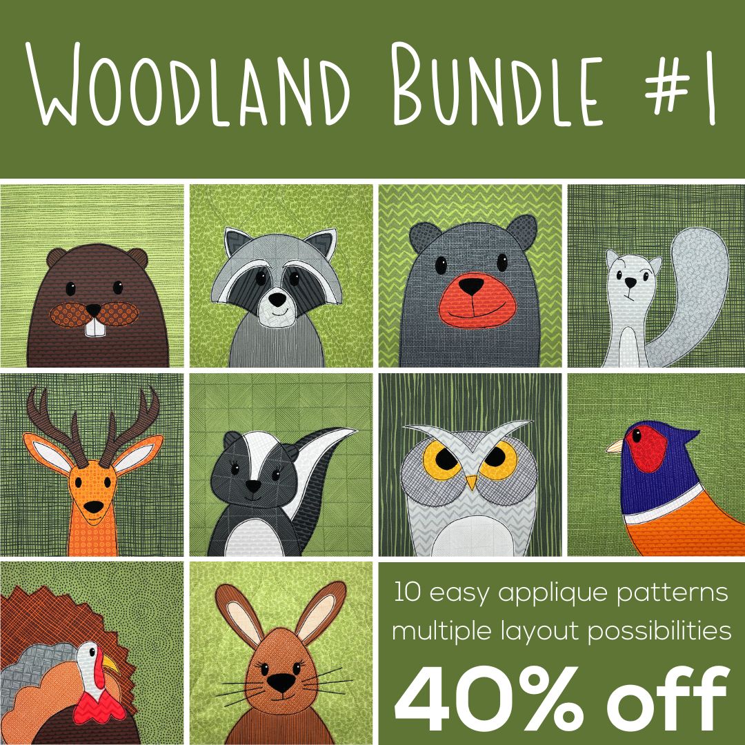 Sanford Squirrel Applique Pattern