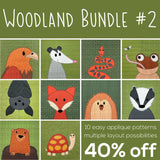 Benjamin Badger Applique Pattern