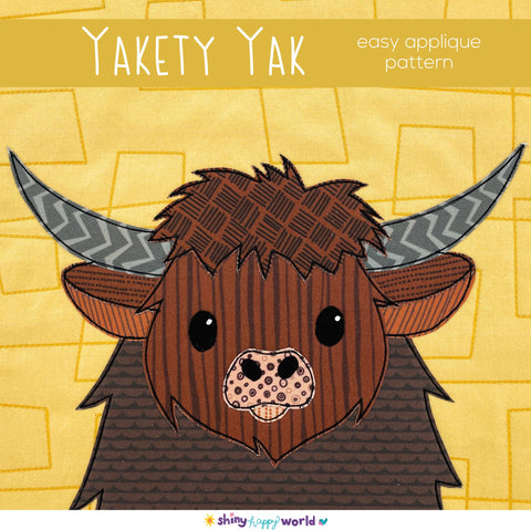 Yakety Yak Applique Pattern