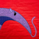 Andy Anteater Applique Quilt Pattern