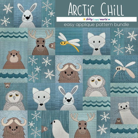Arctic Chill Applique Pattern Bundle