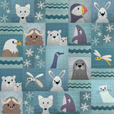Snowflakes Applique Quilt Pattern