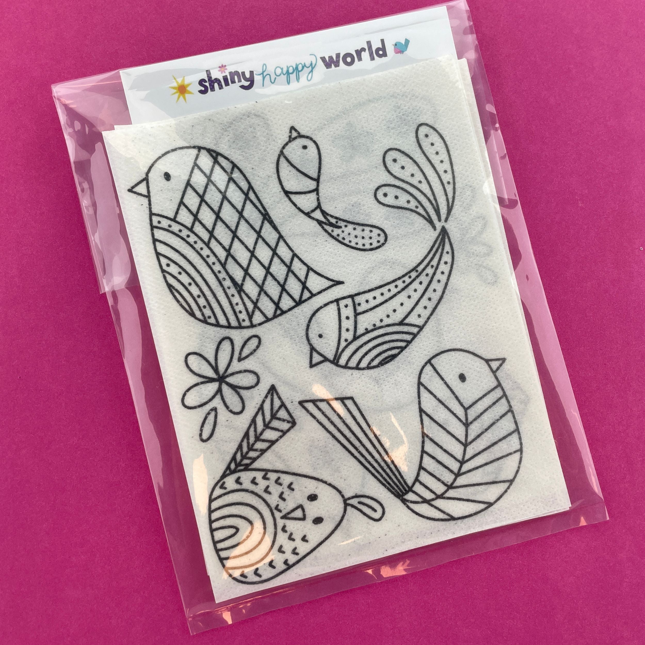 Beautiful Birds Stitch and Stitch Pack