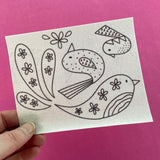 Beautiful Birds Stitch and Stitch Pack