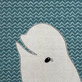 Beluga Whale Applique Quilt Pattern