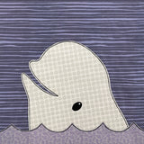 Beluga Whale Applique Quilt Pattern