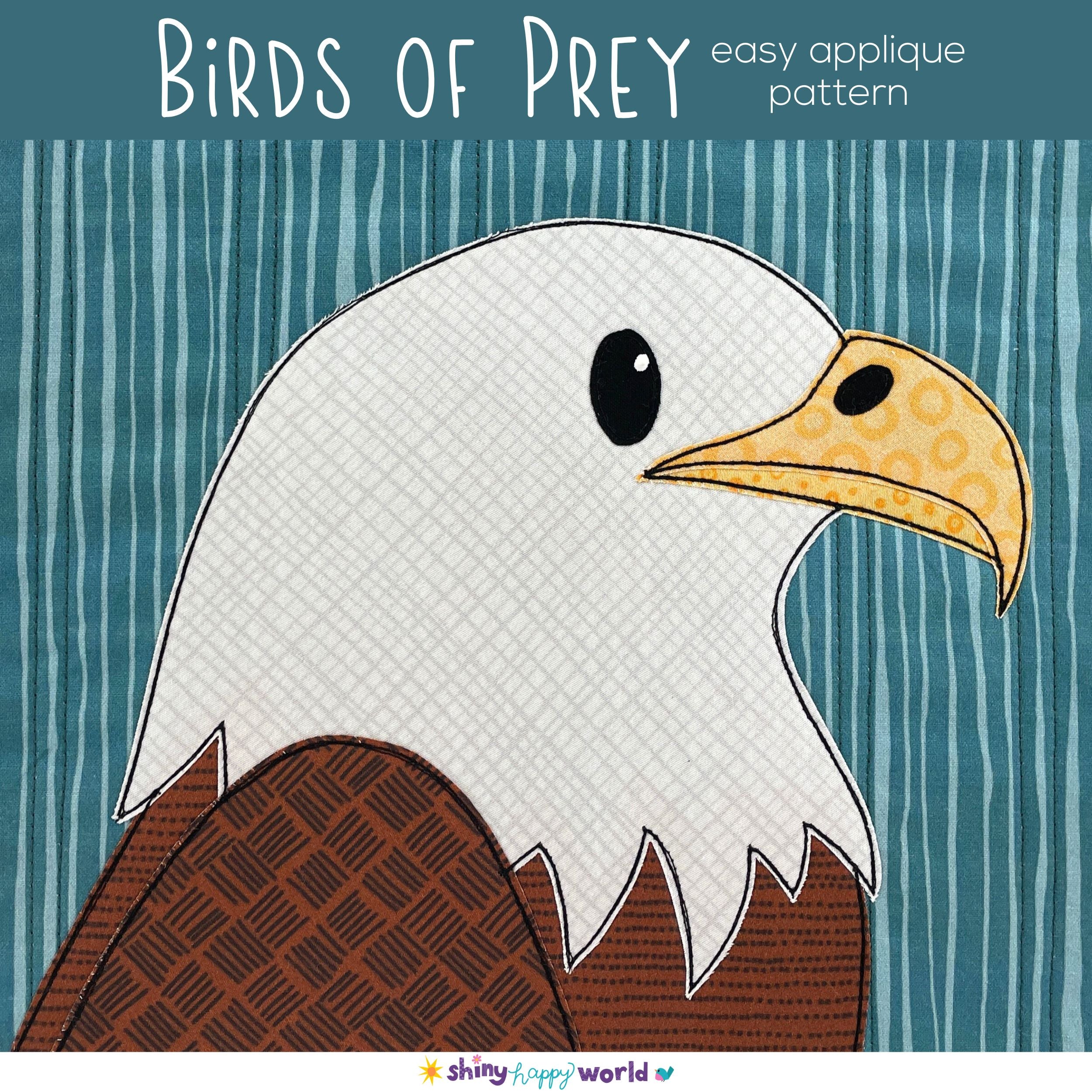 Birds of Prey Applique Pattern