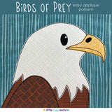 Birds of Prey Applique Pattern