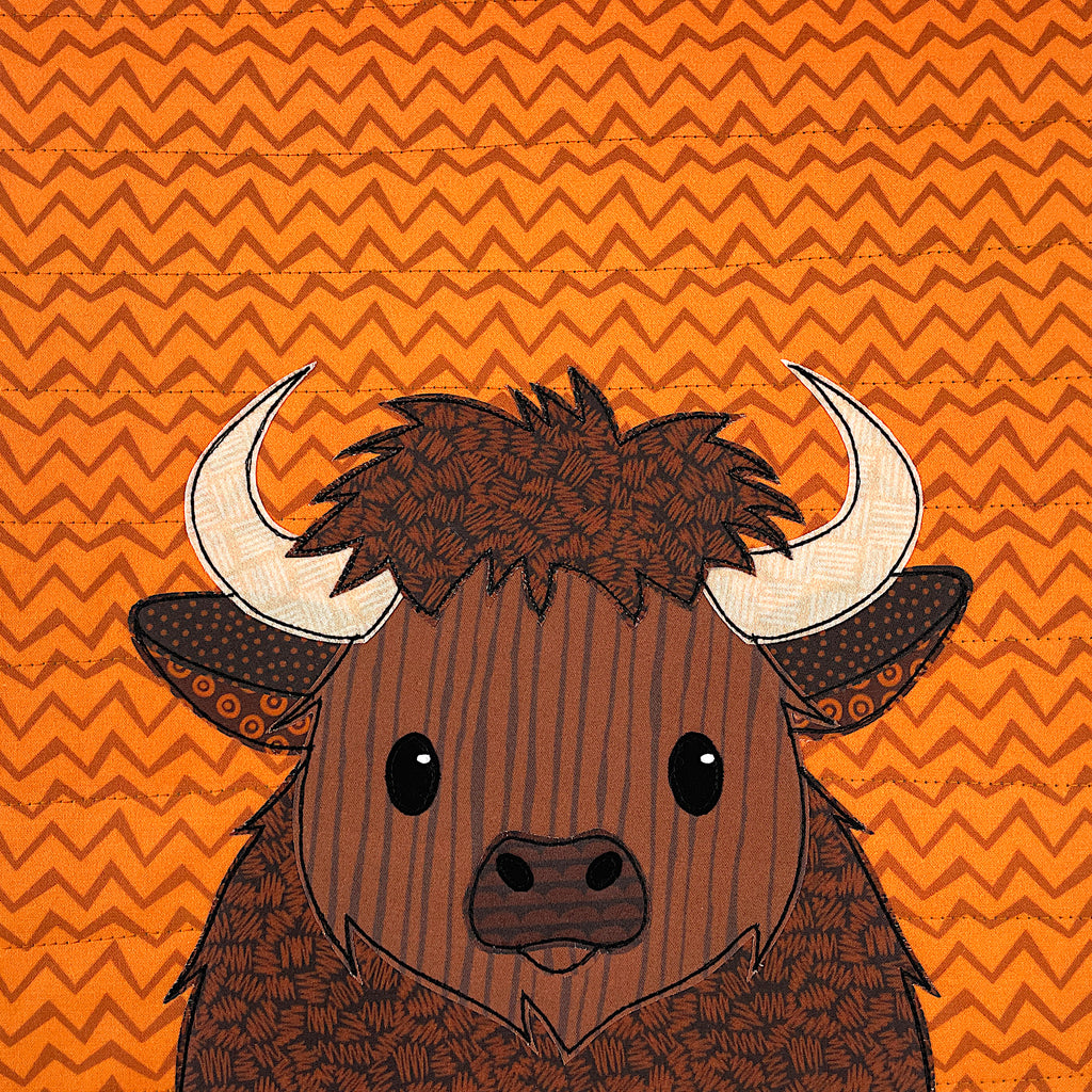 Billy Bison Applique Pattern – Shiny Happy World billy-bison-applique-pattern-shiny-happy-world