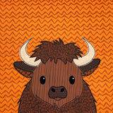 Billy Bison Applique Pattern