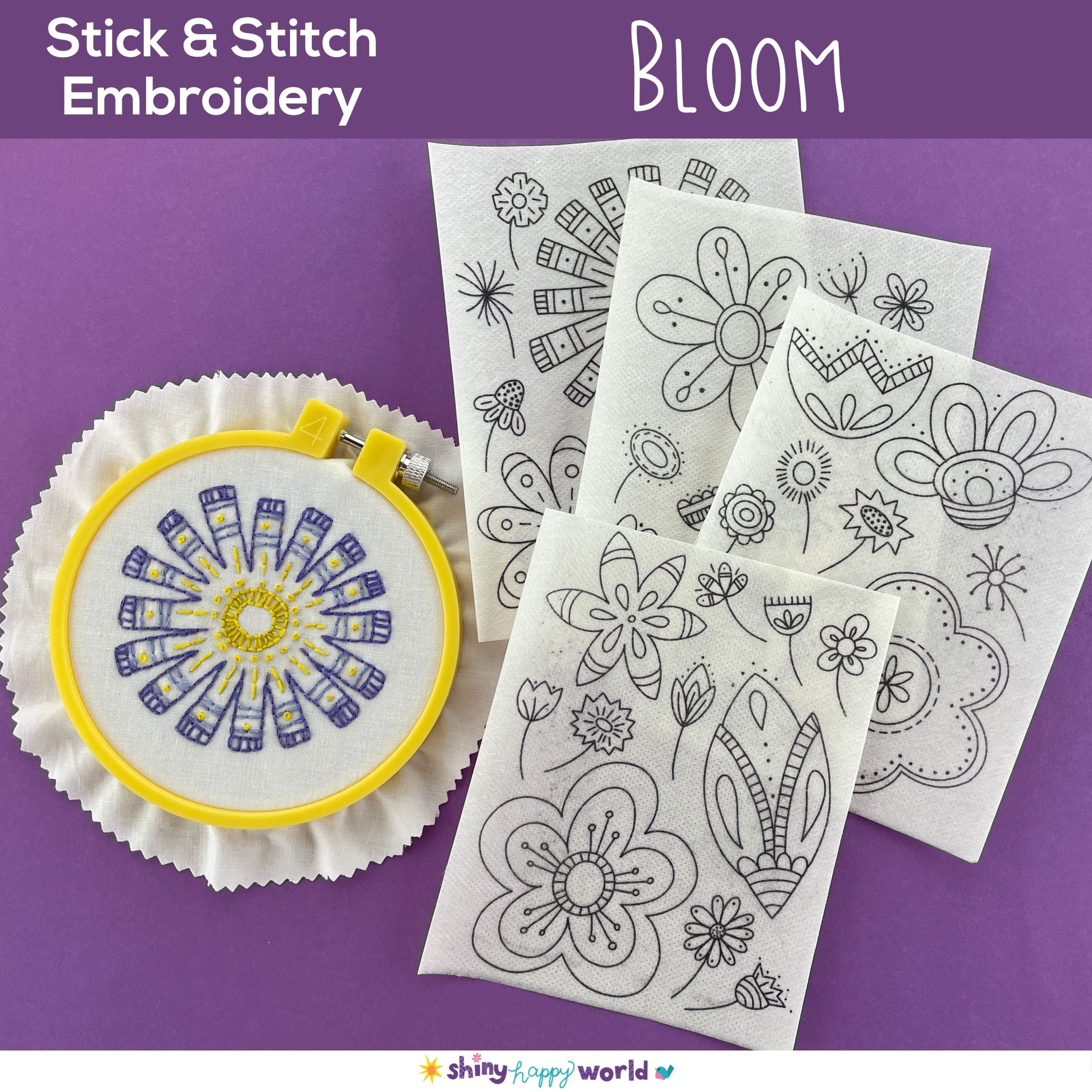 Bloom Stitch and Stitch Pack