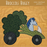 Vegetable Cars Applique Quilt Pattern Bundle
