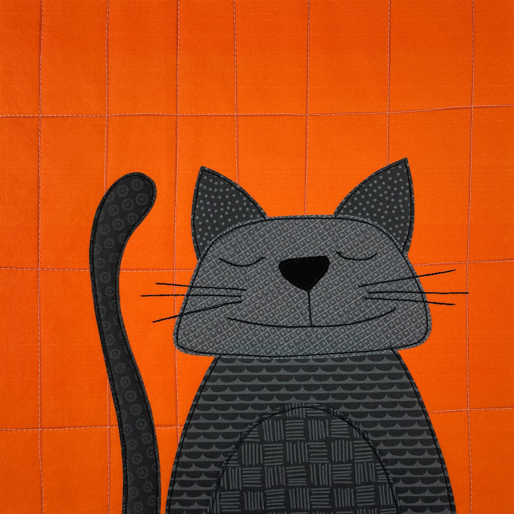 Colby Cat Applique Pattern – Shiny Happy World