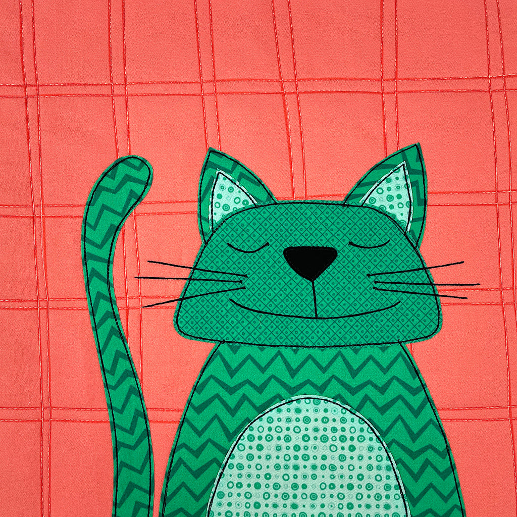 Colby Cat Applique Pattern – Shiny Happy World