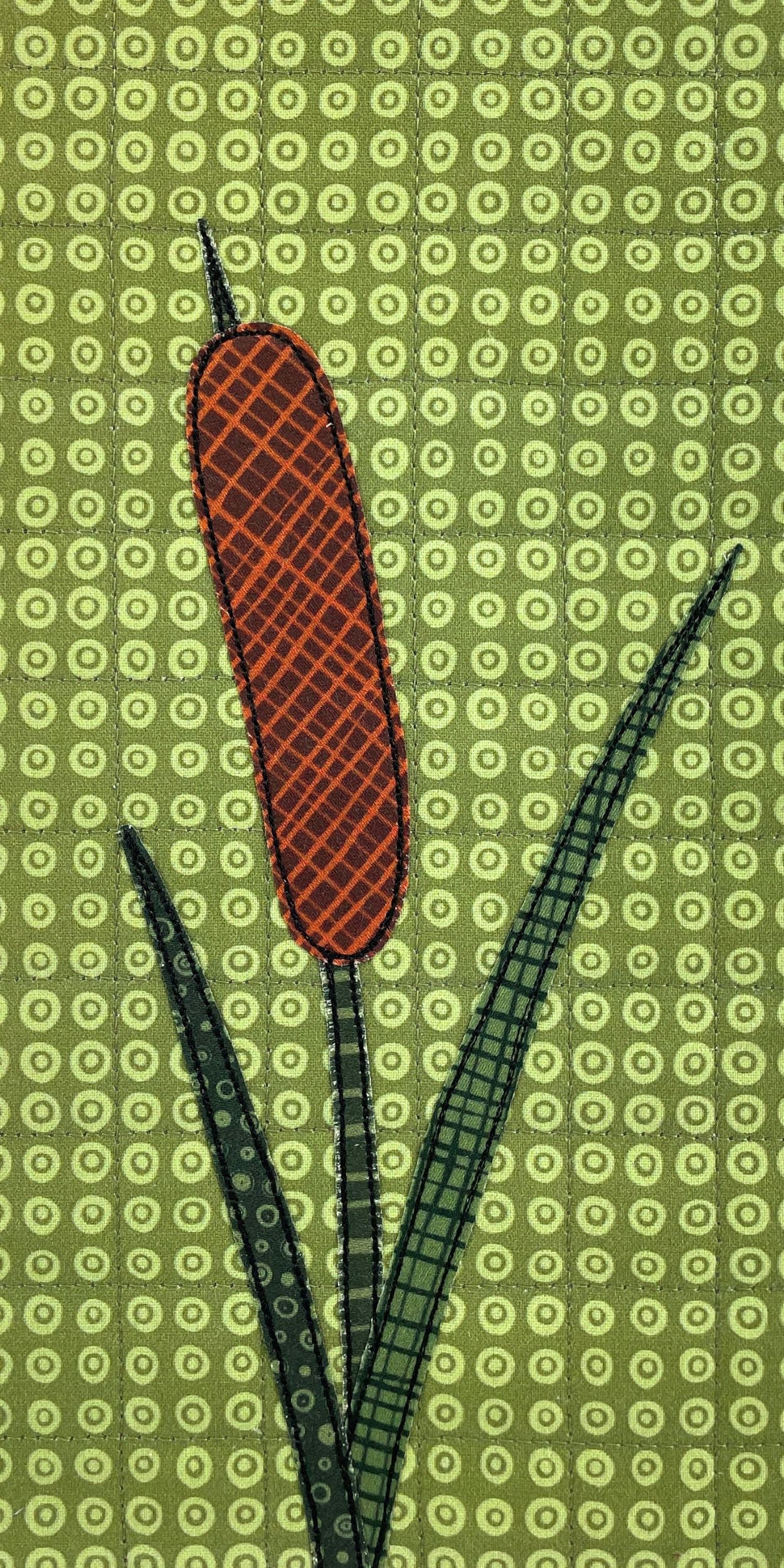Cattails Applique Quilt Pattern