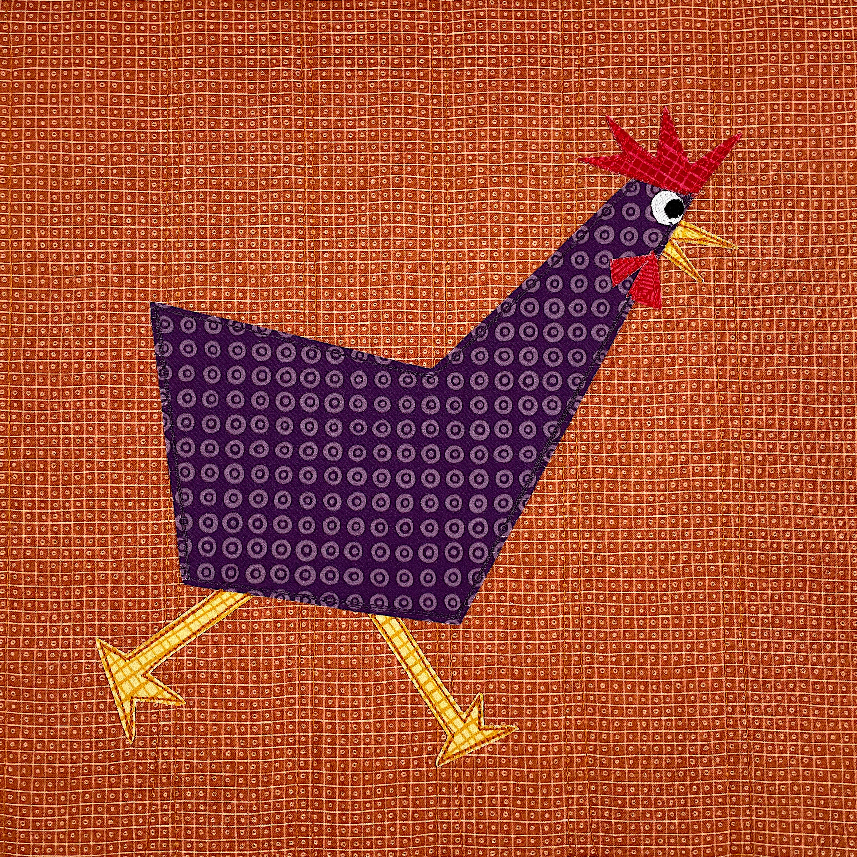 Silly Chickens - Mix & Match Applique Quilt Pattern
