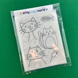 Clever Cats Stick and Stitch Pack