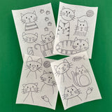 Clever Cats Stick and Stitch Pack