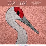Cody Crane Applique Pattern