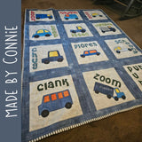 Beep! Beep! Cars and Trucks Quilt Pattern