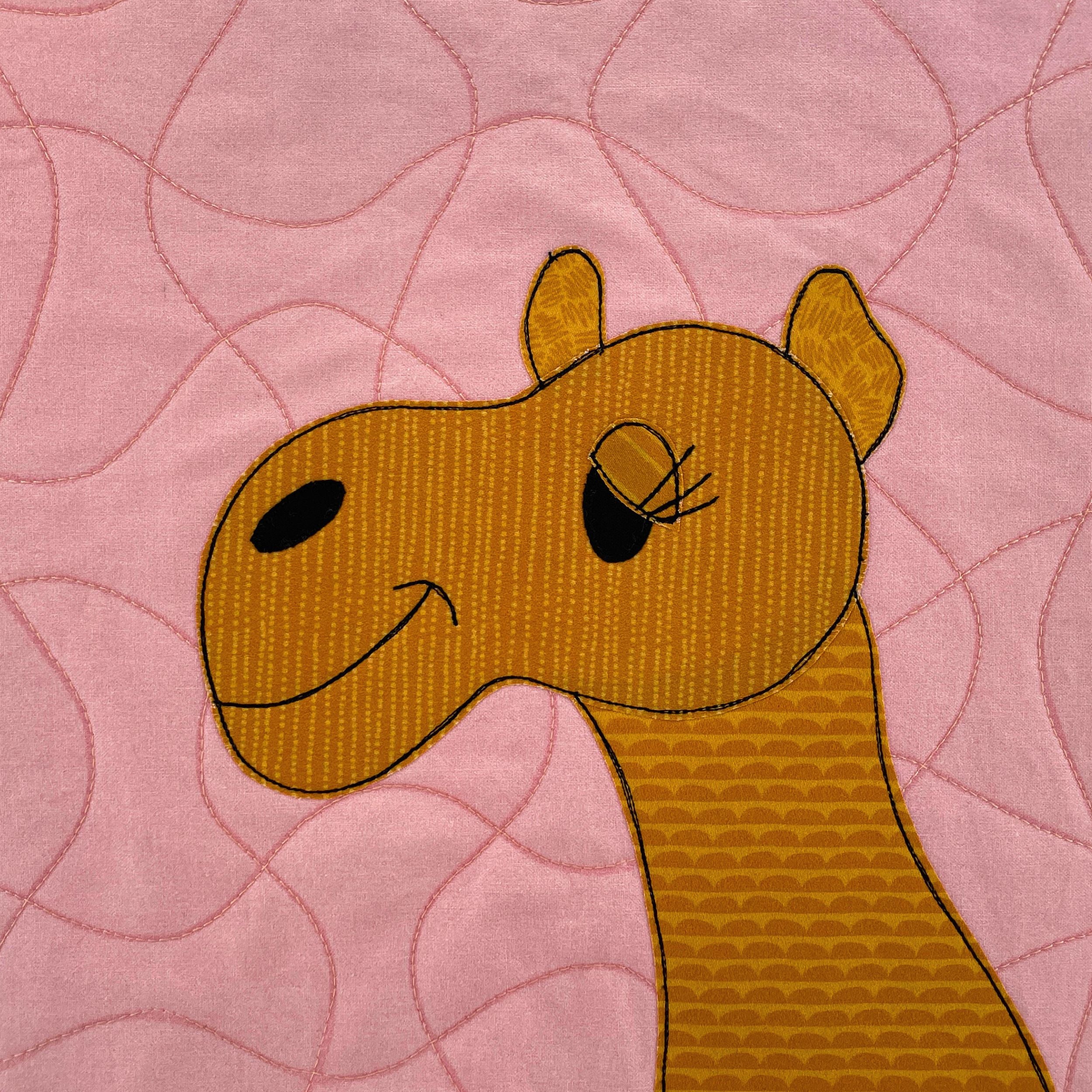 Corbin the Camel Applique Pattern