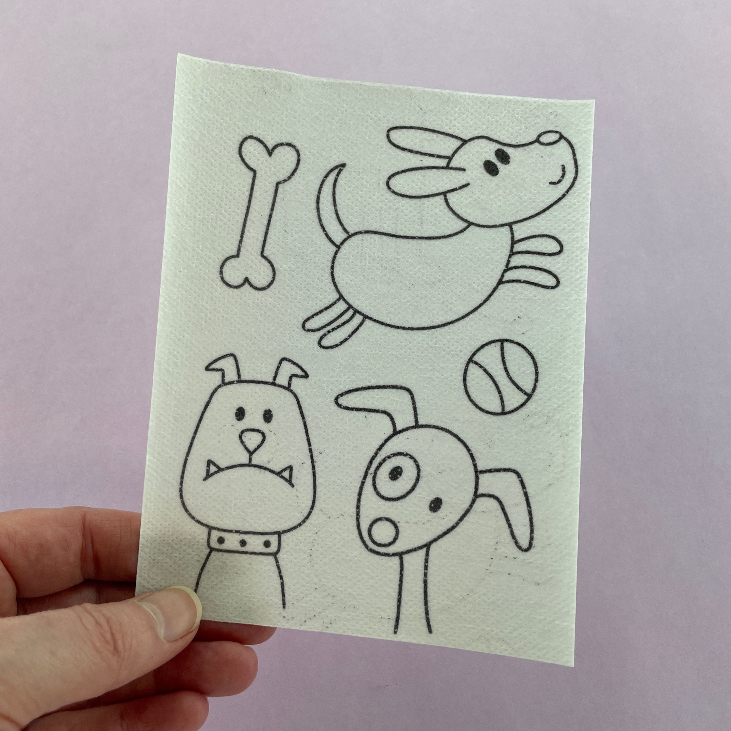 Dapper Dogs Stick and Stitch Pack