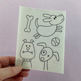 Dapper Dogs Stick and Stitch Pack