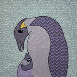 Papa and Baby Penguin Applique Pattern