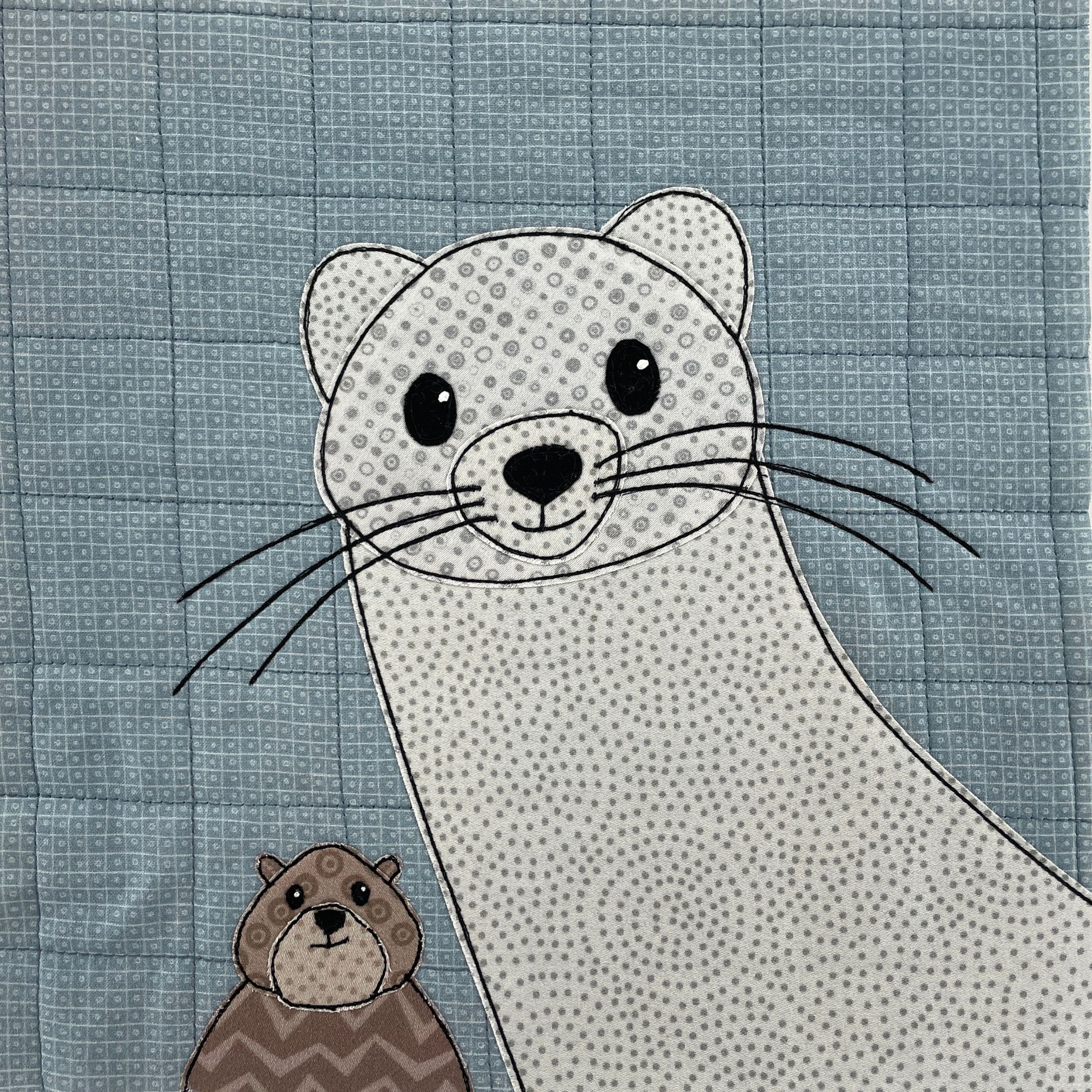 Lentil Lemming Applique Quilt Pattern