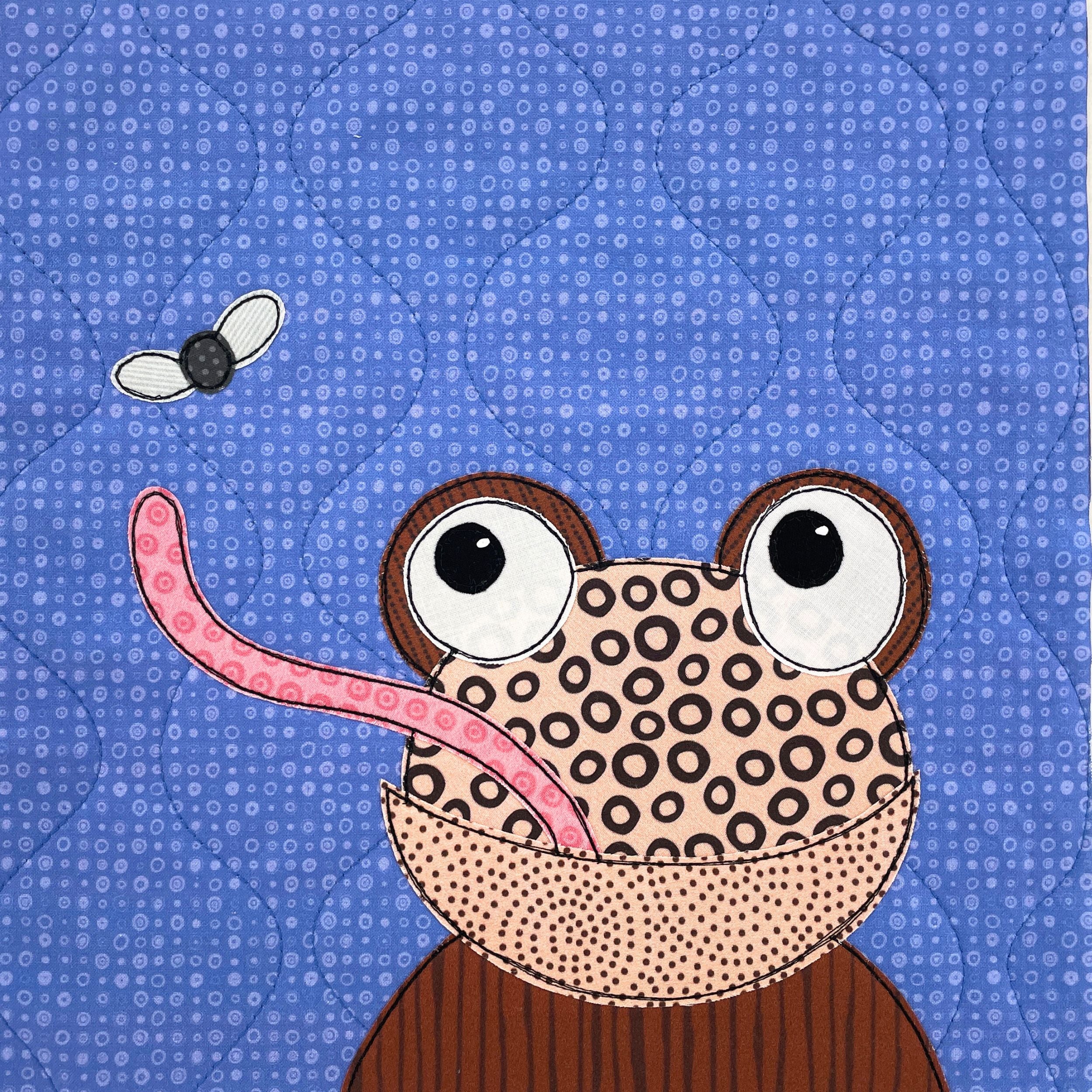 Frasier Frog Applique Pattern