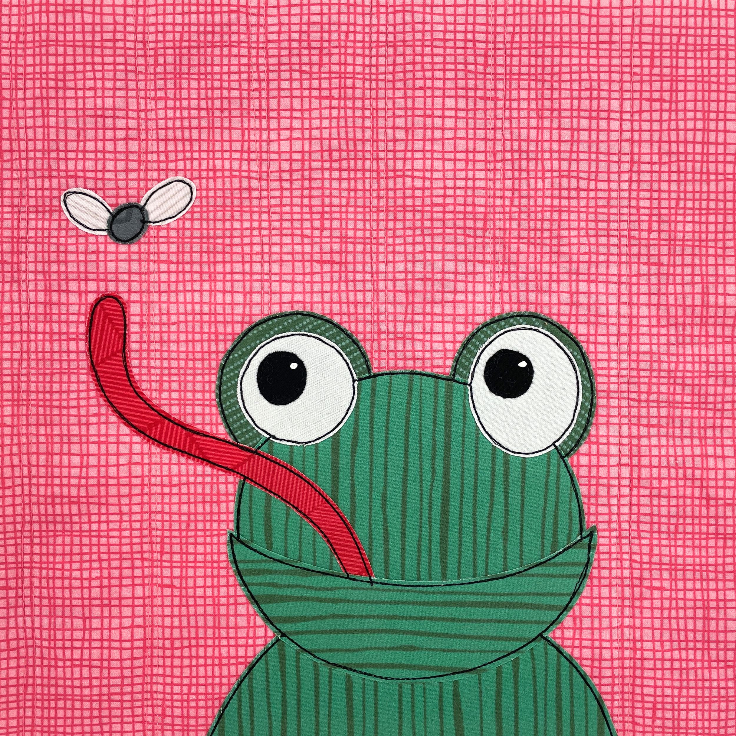 Frasier Frog Applique Pattern