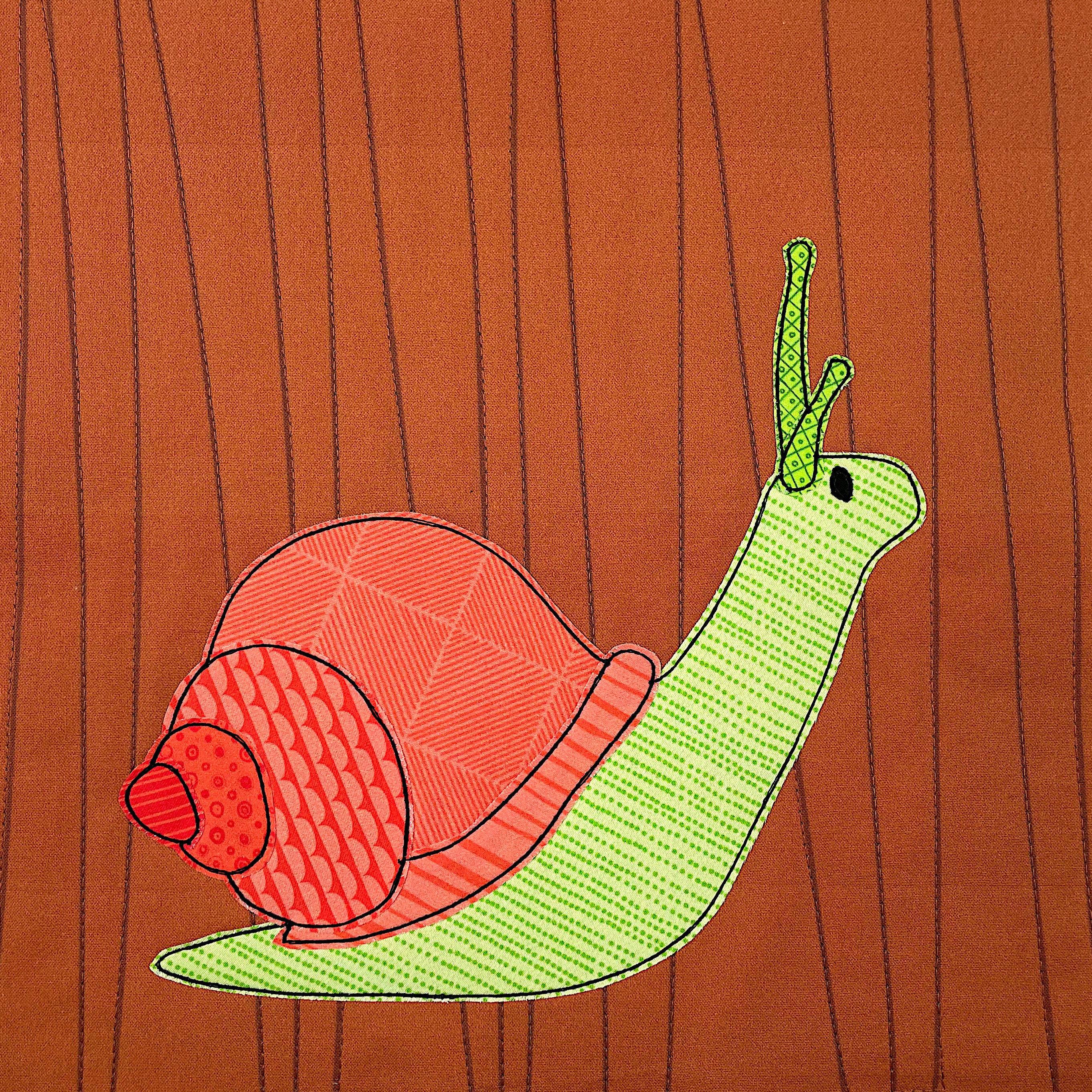Sullivan Snail Applique Pattern