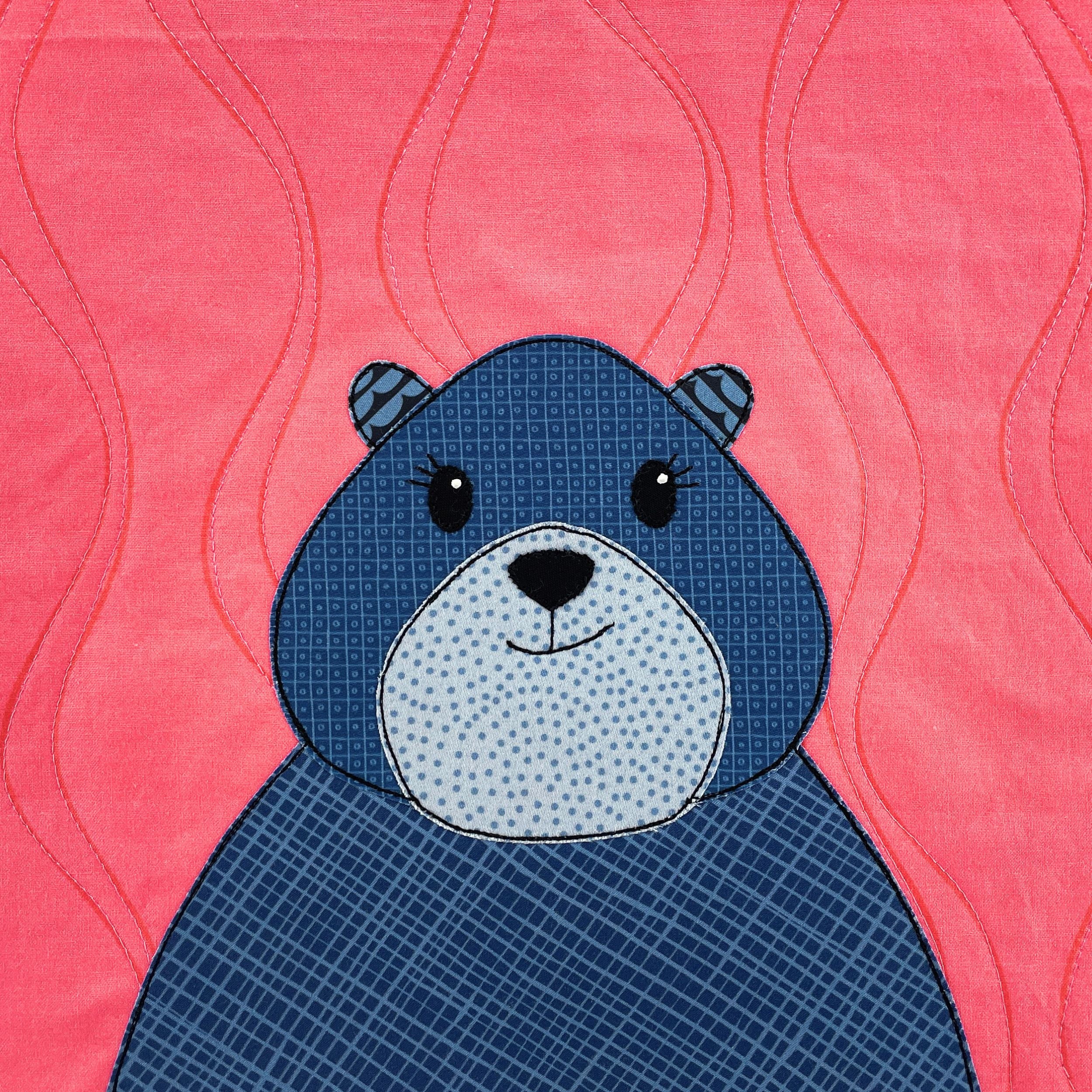 Lentil Lemming Applique Quilt Pattern