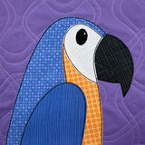 Marlow Macaw Applique Quilt Pattern