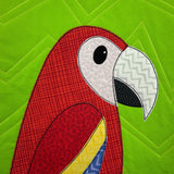 Marlow Macaw Applique Quilt Pattern