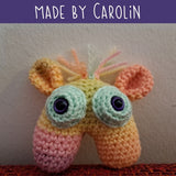 Ro the Tiny Monster Crochet Amigurumi Pattern